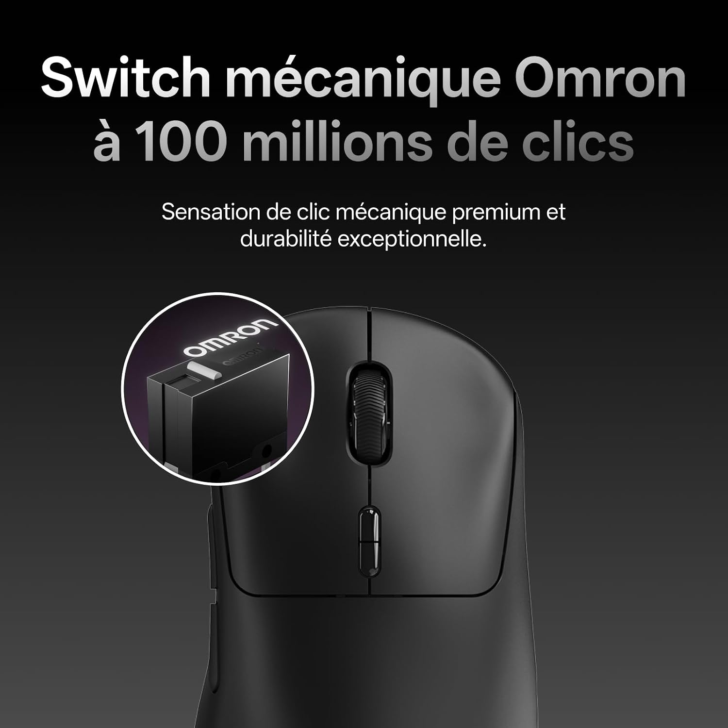 Detalle 2 de Rapoo VT3 Gen-2 draadloze gamingmuis, 53 g, 8.000 Hz en 10 toetsen