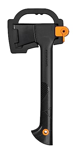 Detalle de Fiskars Solid A6, hachette universelle de 39 cm en acier trempé avec étui