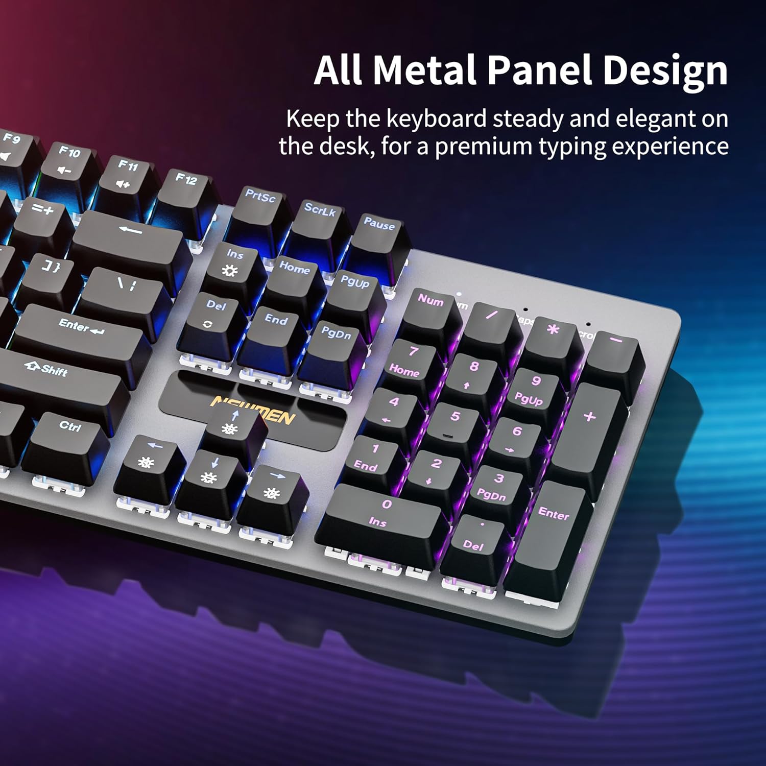 Detalle de NEWMEN GM325Pro Wired Mechanical Gaming Keyboard