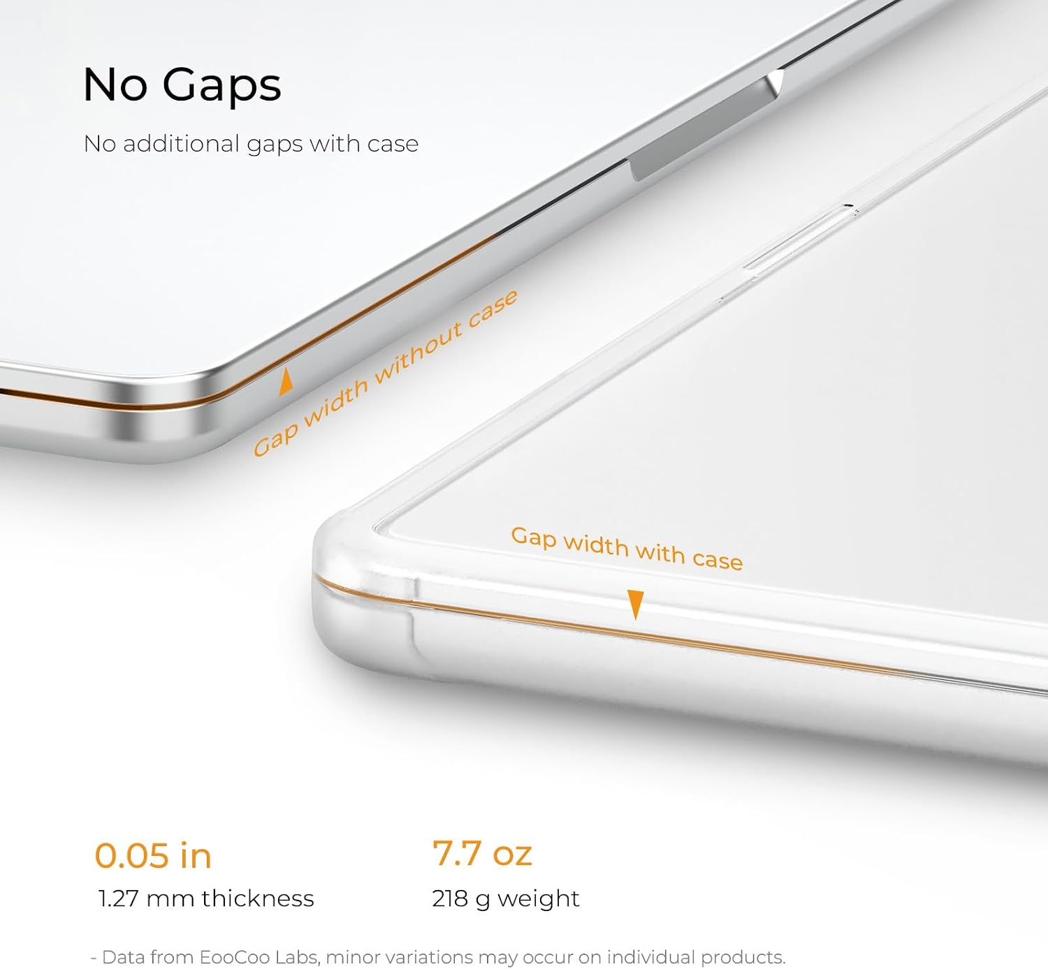 Thumbnail 5 de EooCoo beschermhoes voor MacBook Air 13,6 inch, mat en van polycarbonaat
