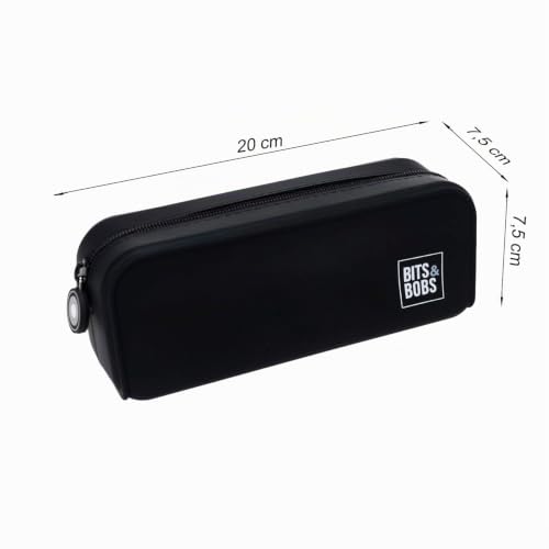 Detalle 2 de Grafoplás Estuche de Silicona Negro 20x7,5x7,5 cm: tacto suave, totalmente flexible y resistente al agua