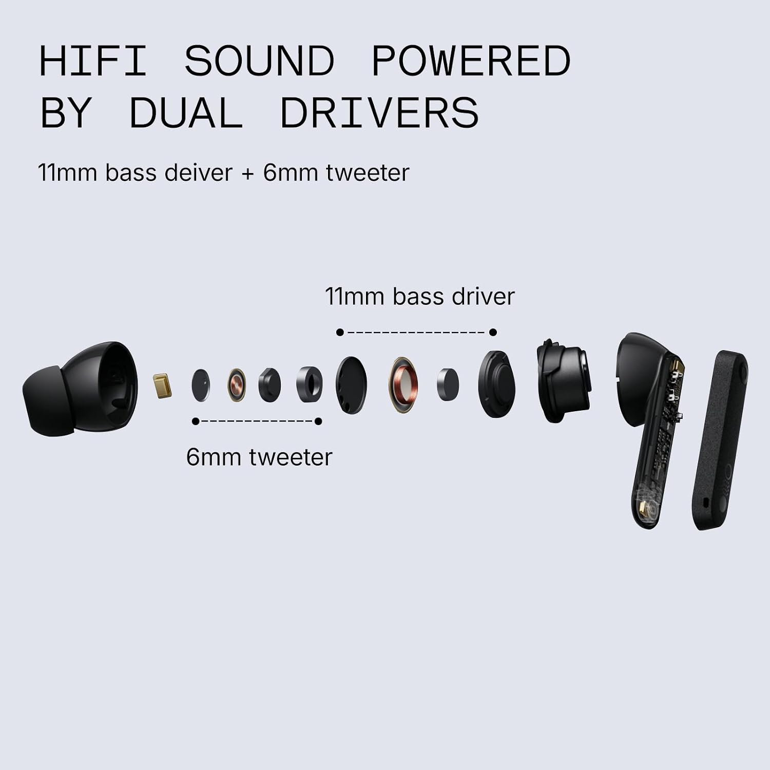 Detalle 2 de CMF Buds Pro 2 43H Playtime Wireless Earbuds