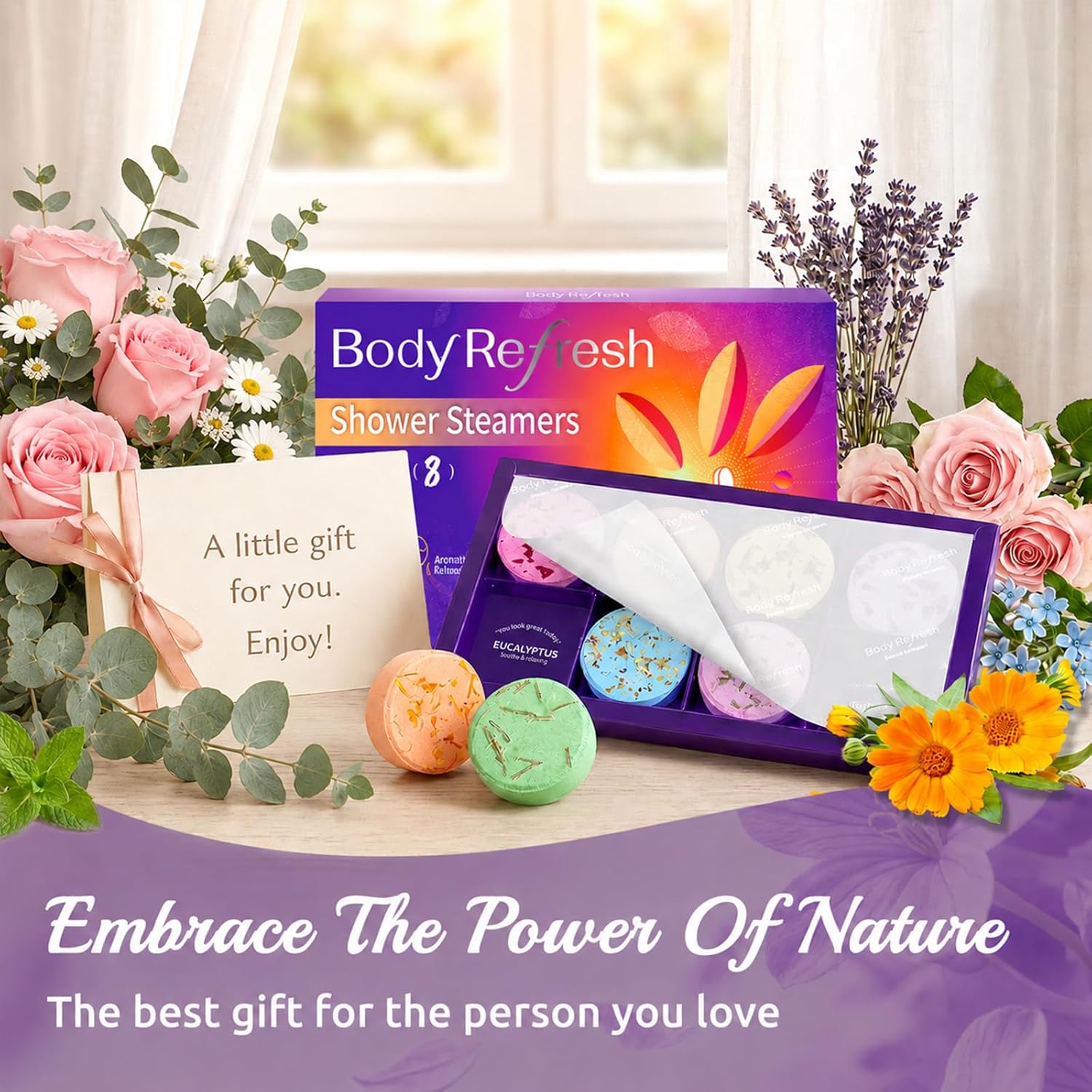 Thumbnail 4 de Shower Steamers 8-Pack Aromatherapy