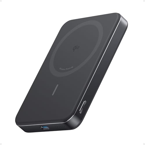 Detalle de Anker MagGo Batterie Externe MagSafe Qi2 15W 10000 mAh – Puissance compacte pour iPhone 17 Pro