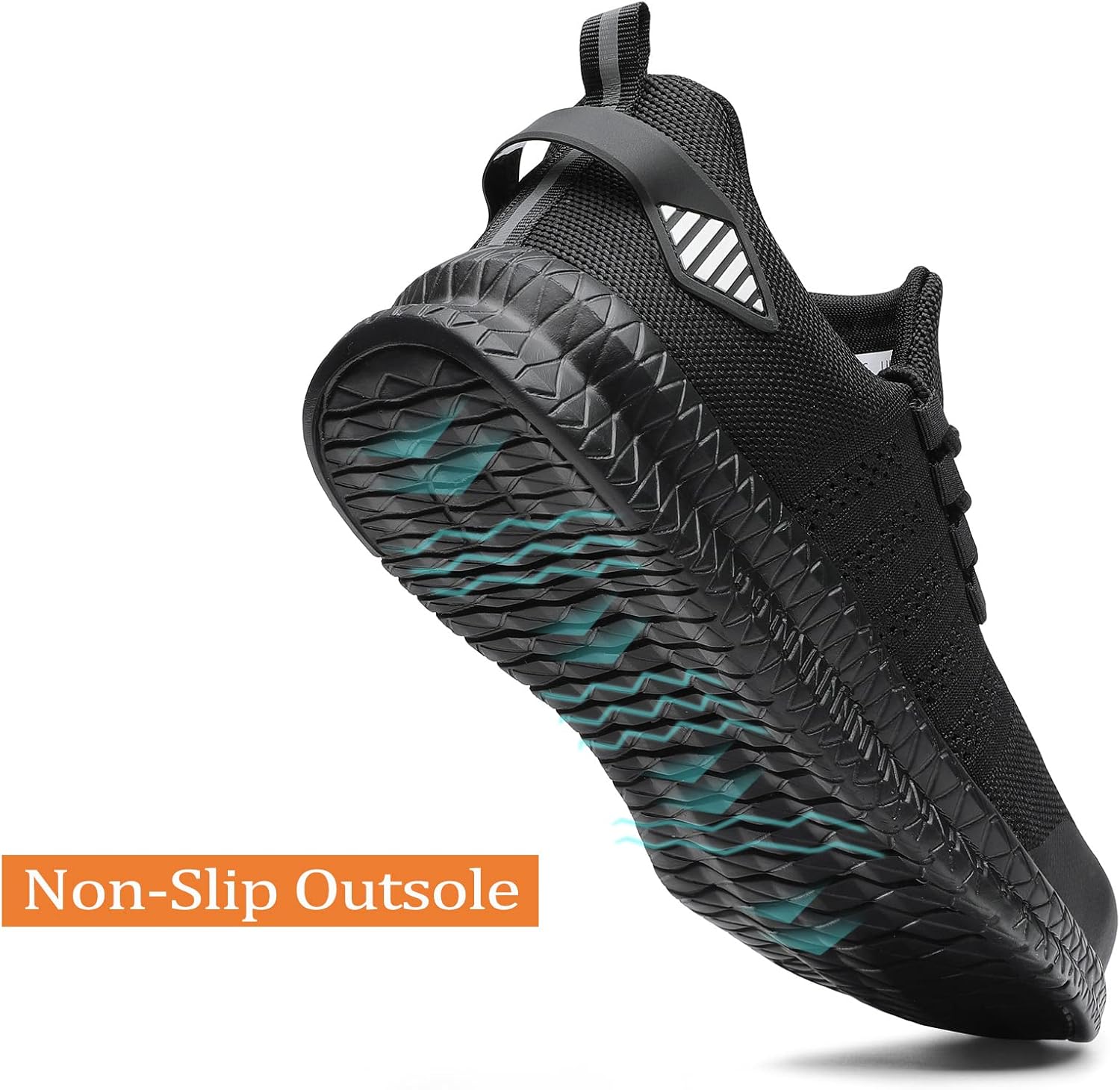 Detalle de Men’s and Women’s Steel Toe Work Shoes: Puncture Proof, Slip Resistant Lightweight Safety Sneakers