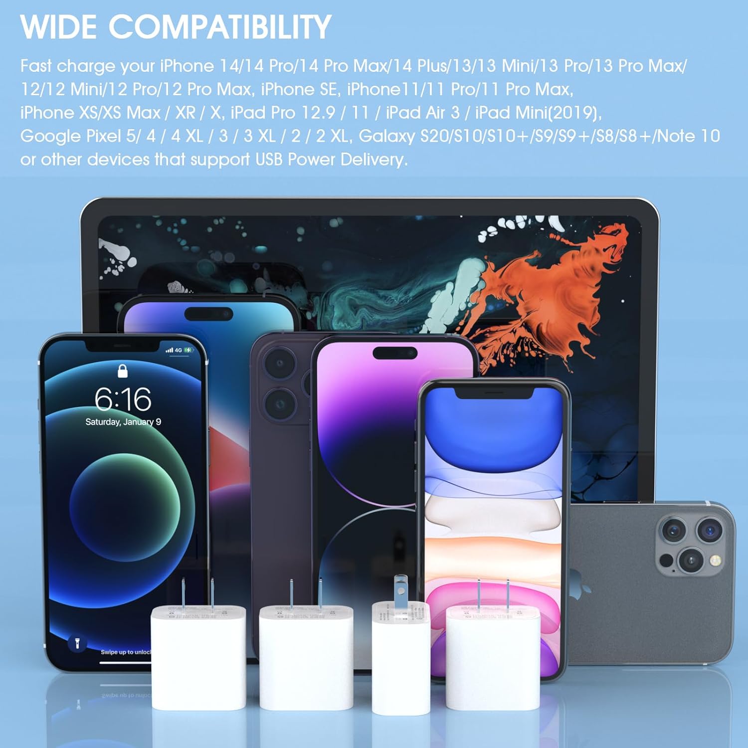 Thumbnail 5 de iGENJUN 20W USB C Charger for Phone