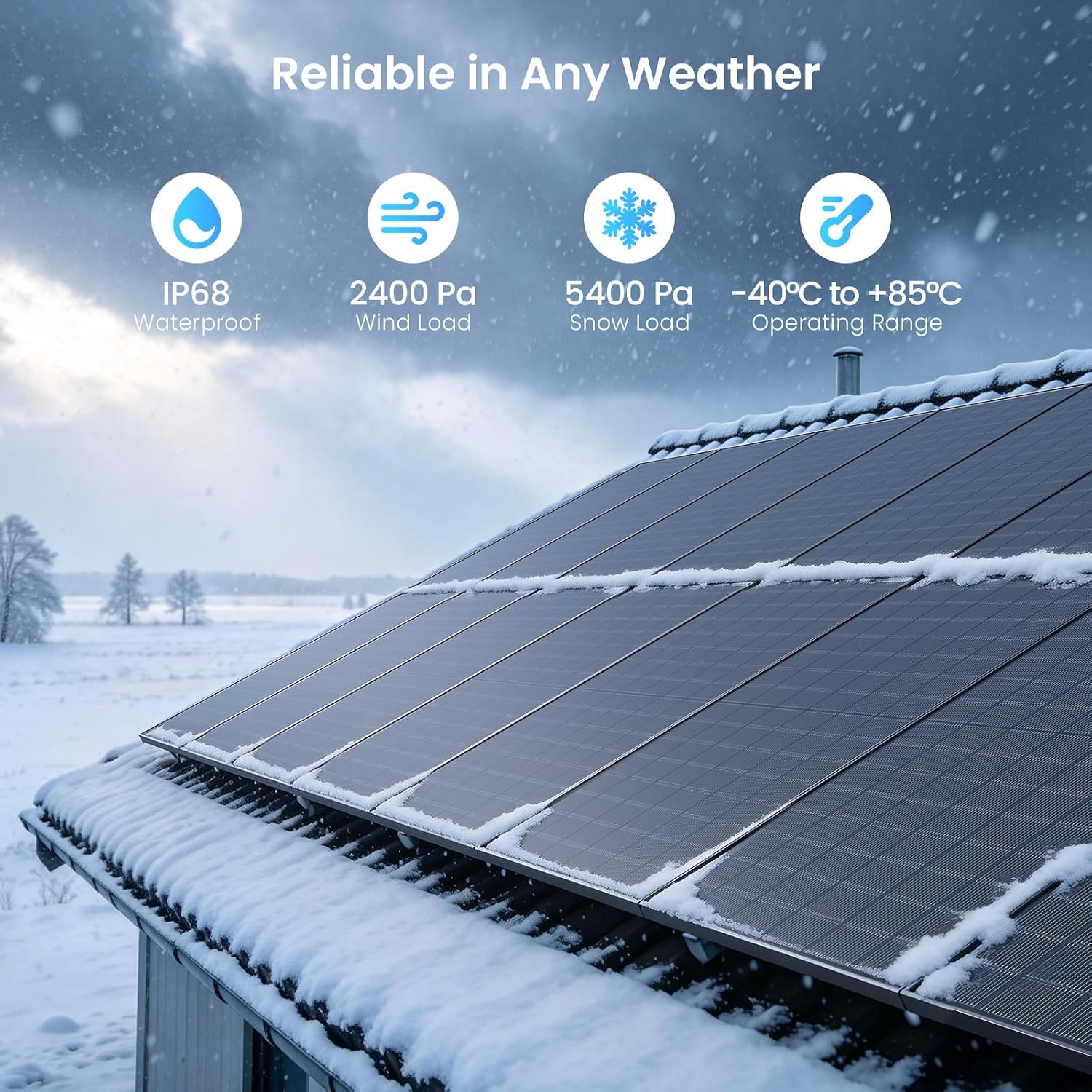 Thumbnail 6 de Callsun CN450W 450W Bifacial Solar Panels, 2-Pack, 900W Total, N-Type 16BB