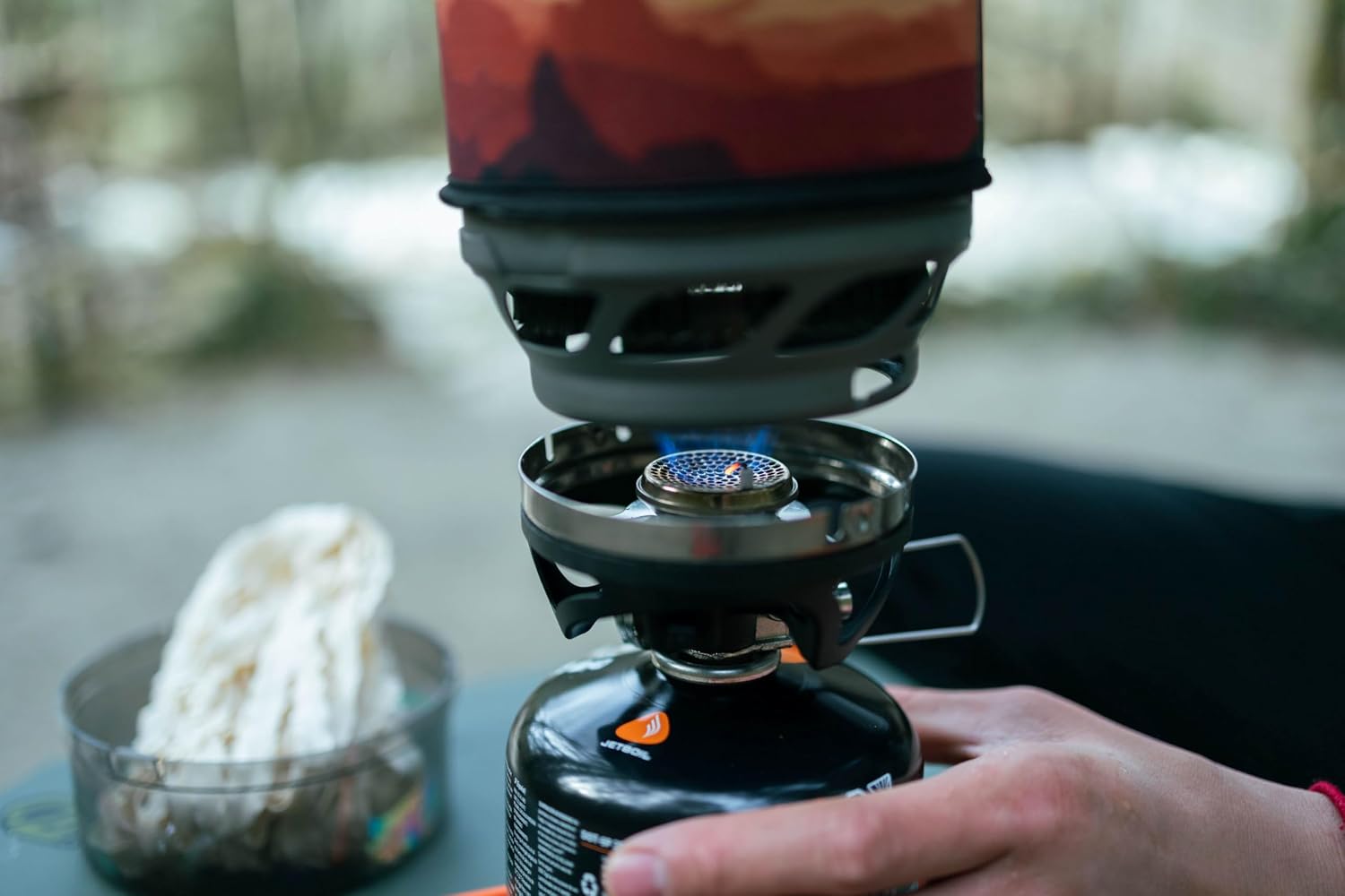 Thumbnail 6 de Jetboil MiniMo MNMOSS-EU – kuchenka gazowa z garnkiem 1 l i zapłonem piezo