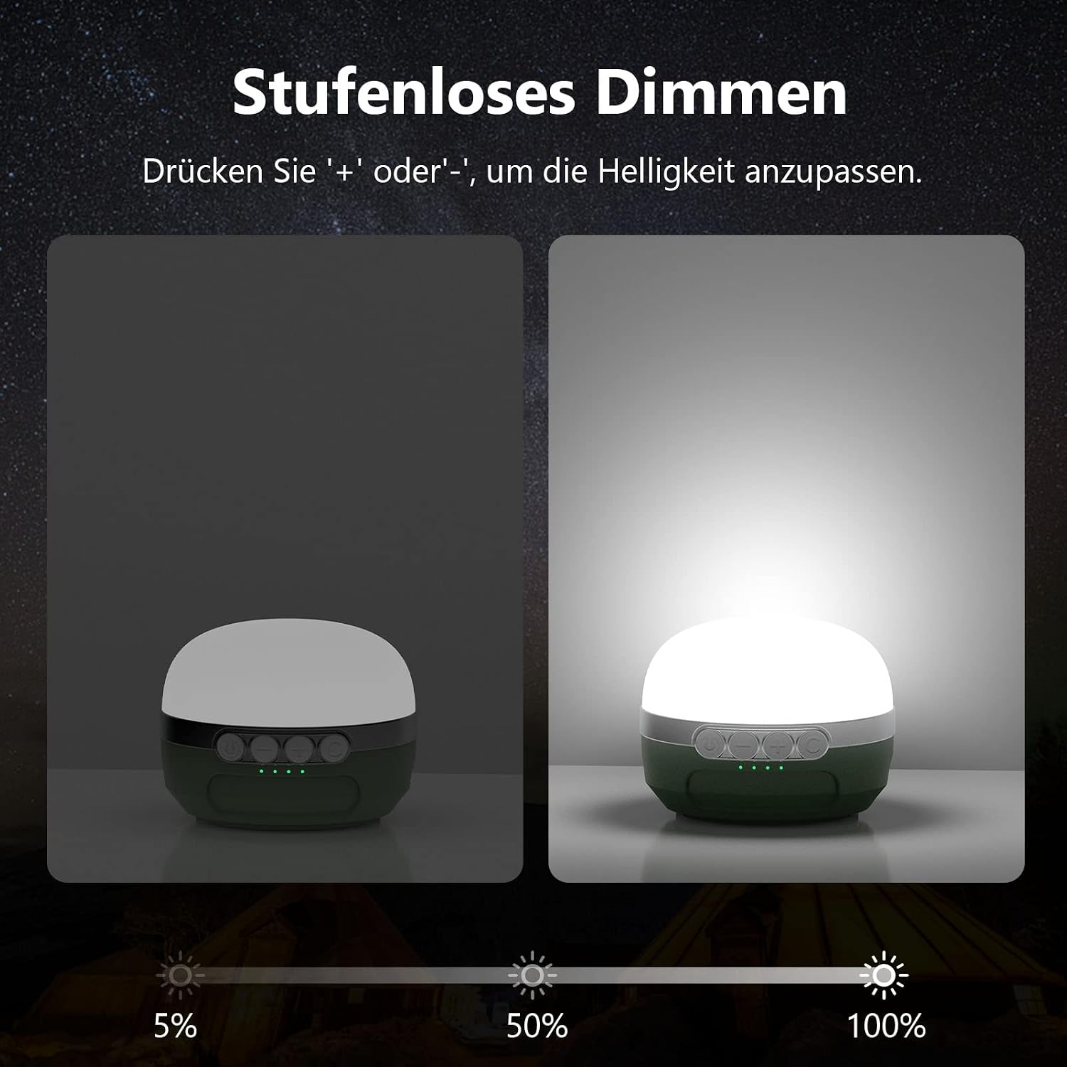 Thumbnail 2 de LED Campinglampe 8400 mAh mit RGB
