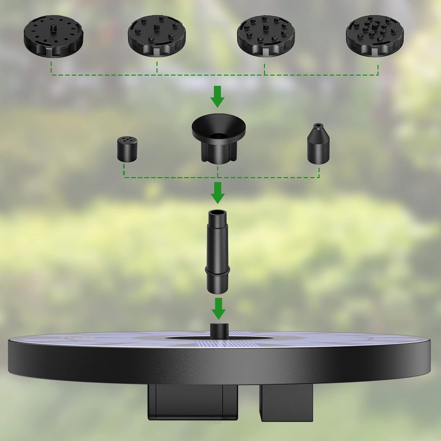 Thumbnail 6 de AMZtime Solar Water Fountain 2.5W