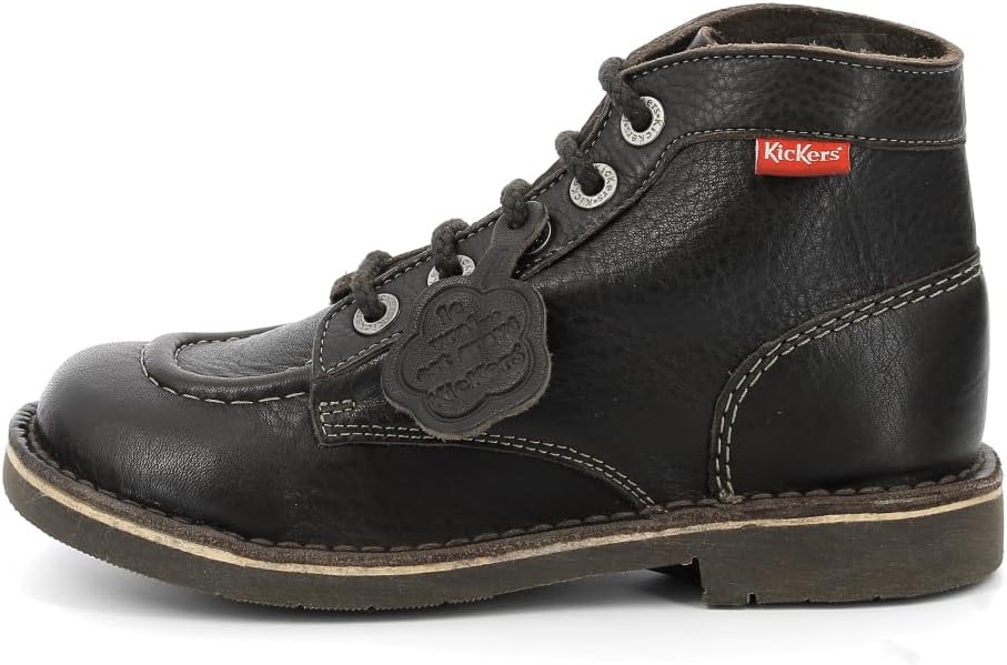 Thumbnail 2 de Kickers Kick Col Damen-Stiefeletten in Braun – flache Boots mit Lederfutter