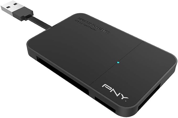 Detalle de PNY FLASHREAD-HIGPER-Bx 🧳 Lector de Tarjetas SD y MicroSD