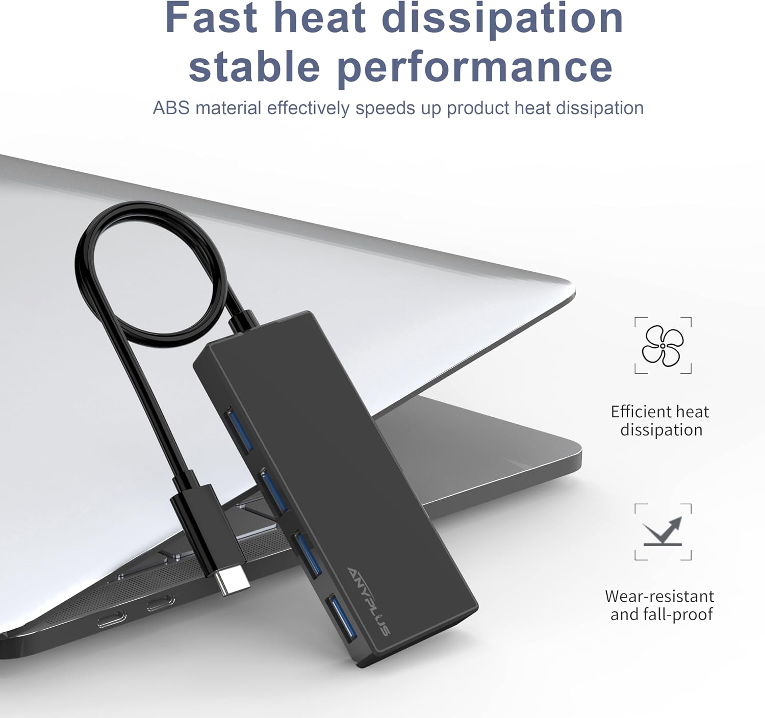 Thumbnail 4 de ANYPLUS USB C Hub 4-port USB 3.0 hub for MacBook