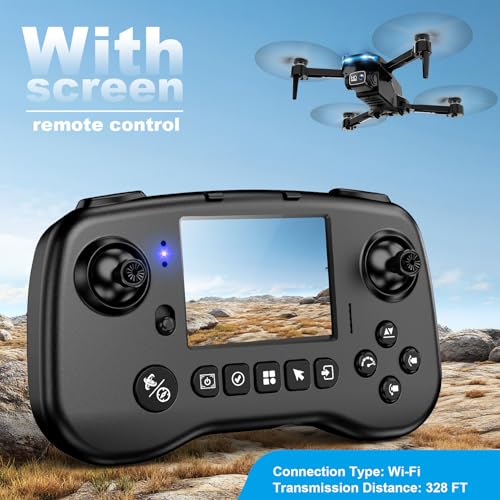 Thumbnail 1 de RELIDOL PK01 Drone with Camera and Built-In Screen Controller