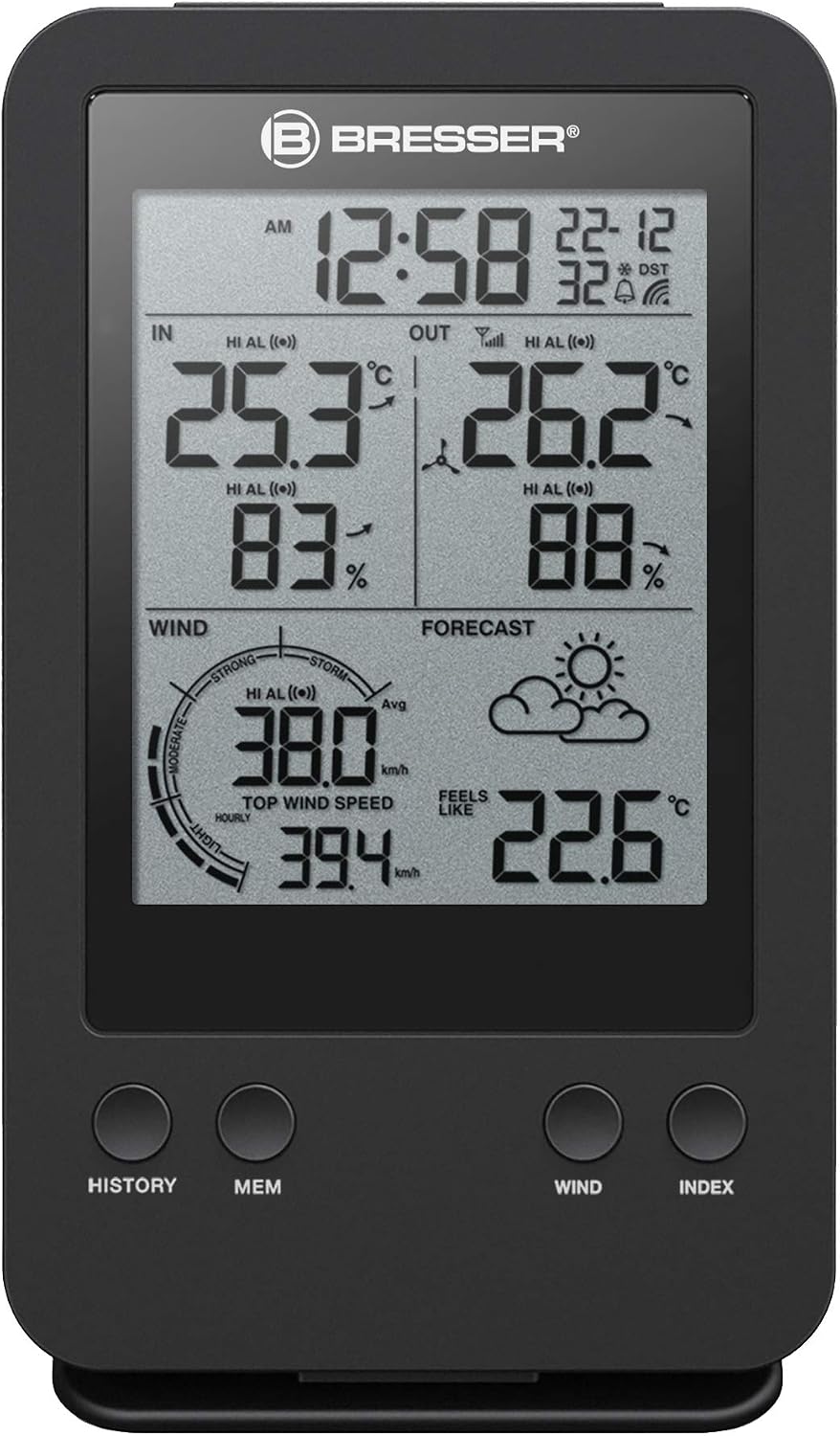 Thumbnail 1 de Bresser Wetterstation Funk 3-in-1 Profi Windmesser