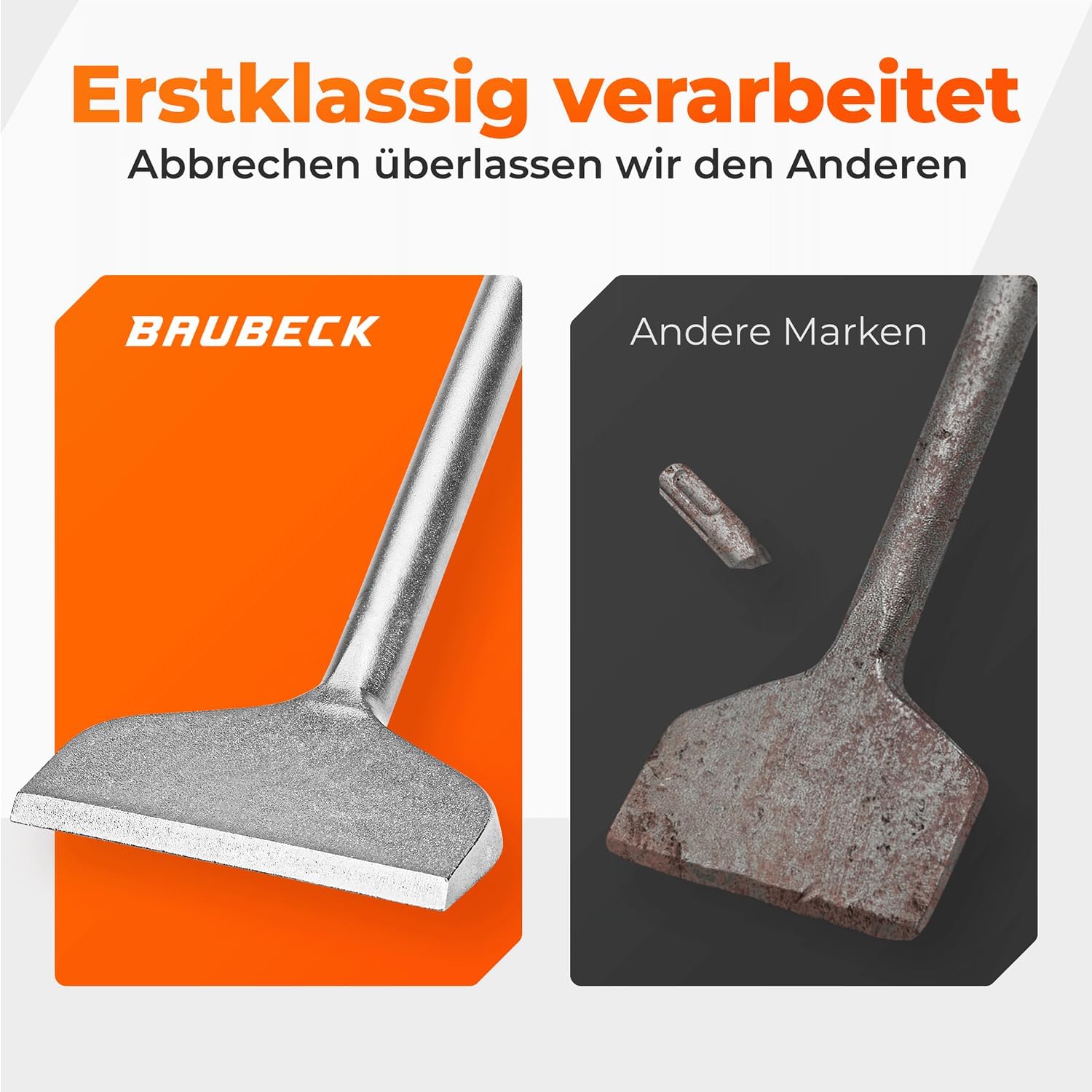 Thumbnail 4 de BAUBECK Burin carrelage SDS Max 250 mm