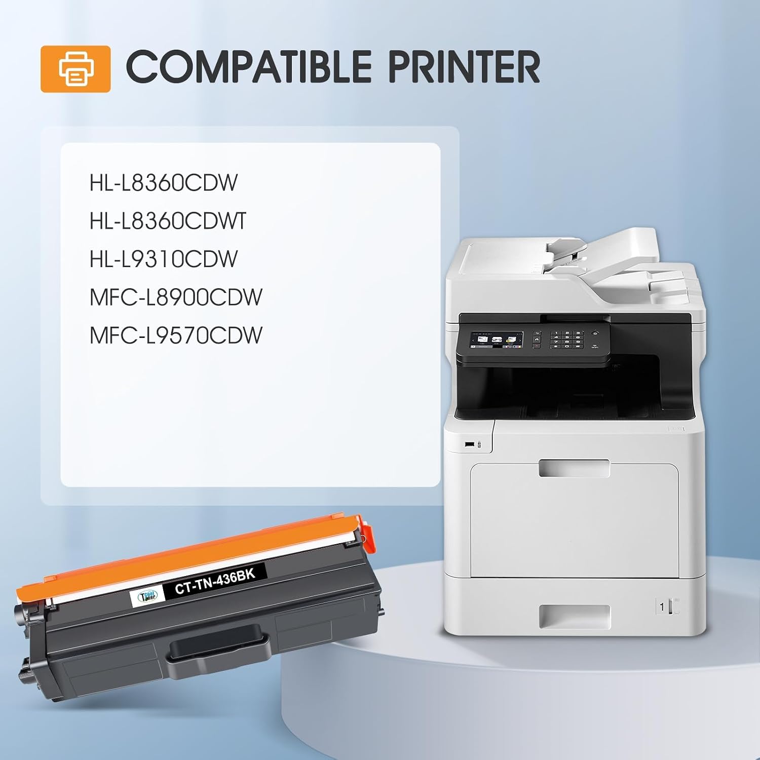 Detalle 2 de Cool Toner TN436 Toner Cartridge Set