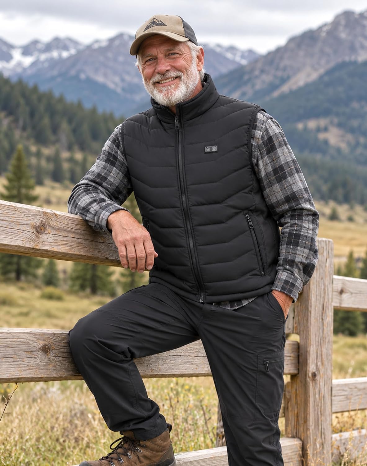 Thumbnail 4 de CKARTIC Men's Heated Vest, 15 Heating Zones, 3 Heat Levels