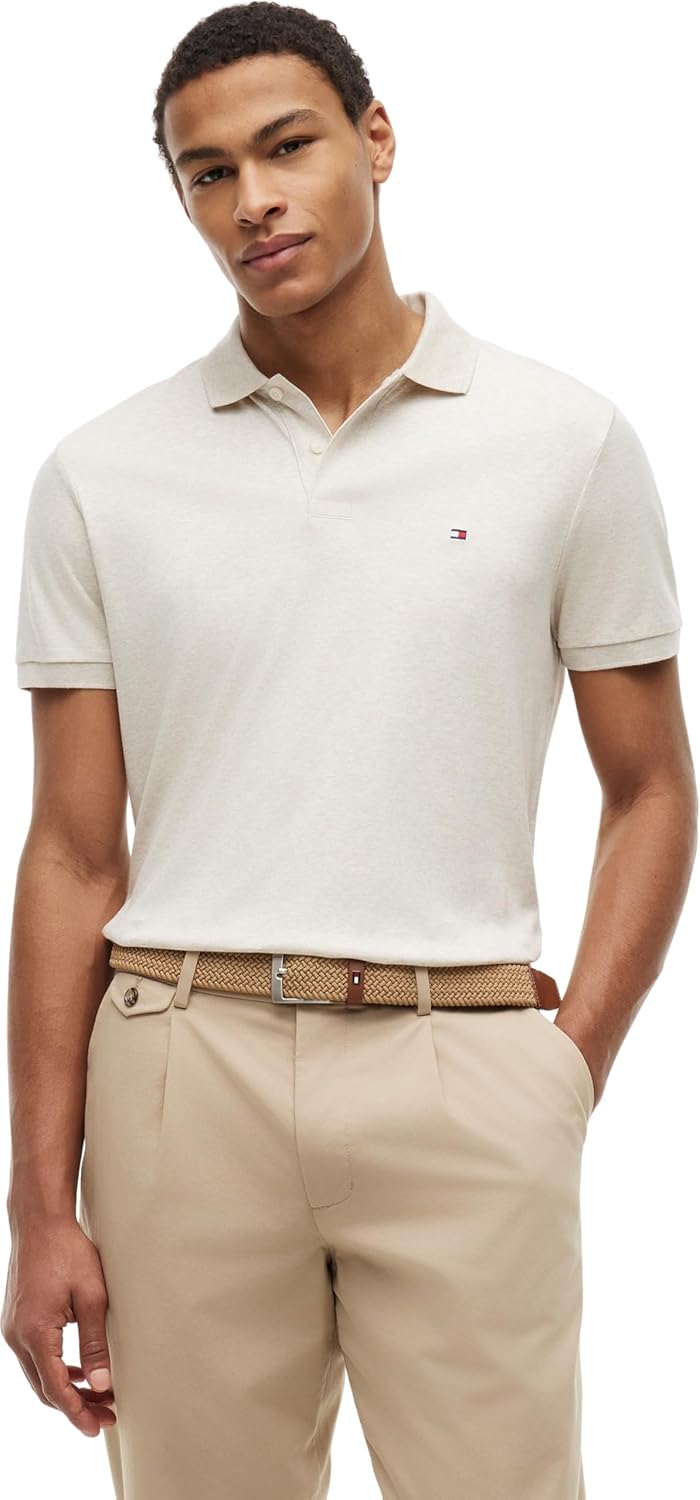 Thumbnail 5 de Tommy Hilfiger Polo S/S Uomo – tessuto morbido, vestibilità regolare e ricamo iconico