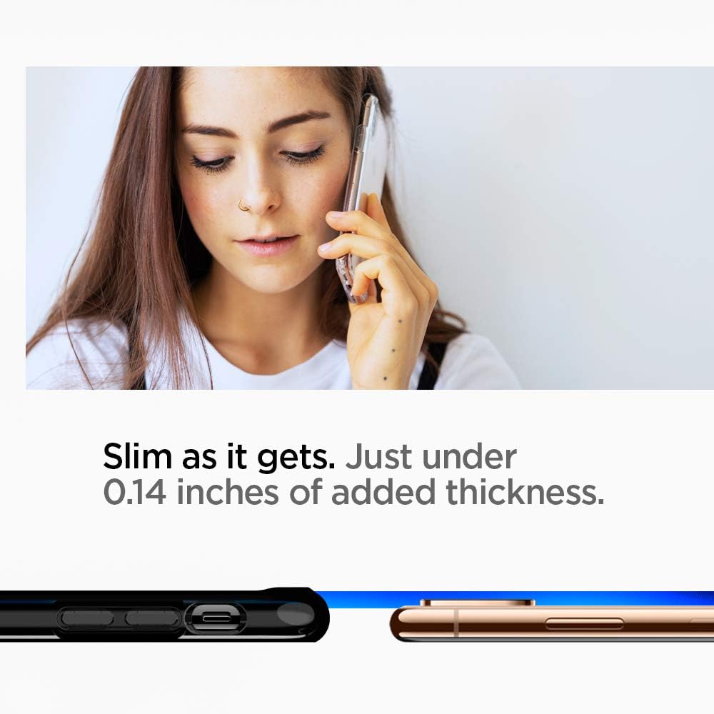 Detalle 2 de Spigen Ultra Hybrid pour iPhone X / XS – coque hybride noire