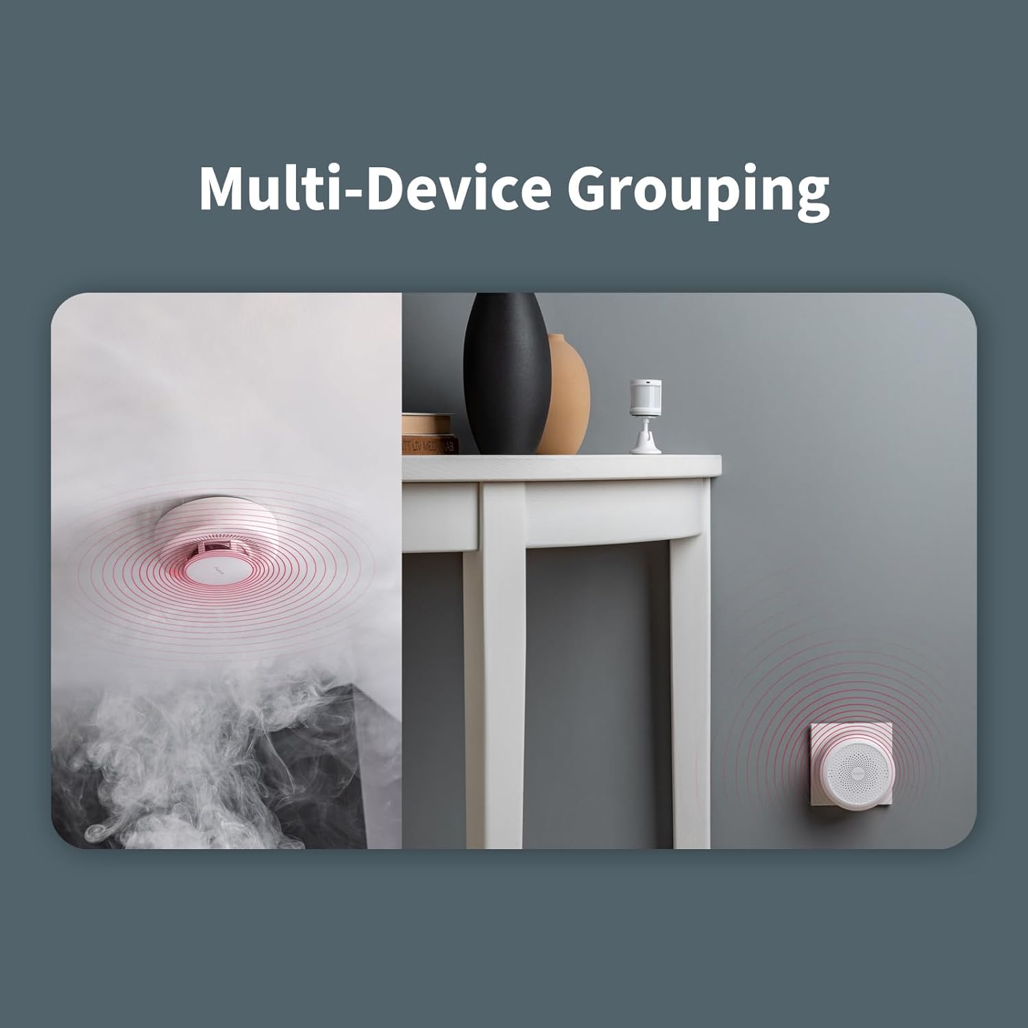 Thumbnail 2 de Aqara Smoke Detector with 85dB Siren & LED Indicator (needs Aqara Zigbee 3.0 Hub)