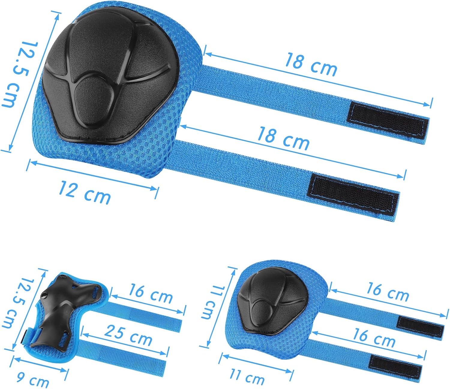 Thumbnail 3 de WayEee Kids Bike Helmet 7-in-1 Set