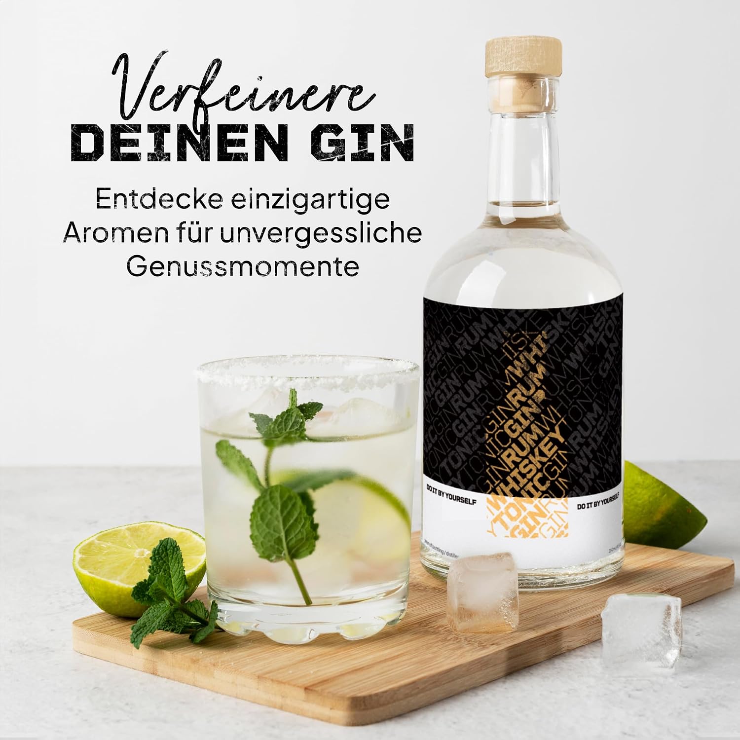 Detalle 2 de DIBYS Gin-Selber-Machen-Set mit 12 Botanicals ⚙