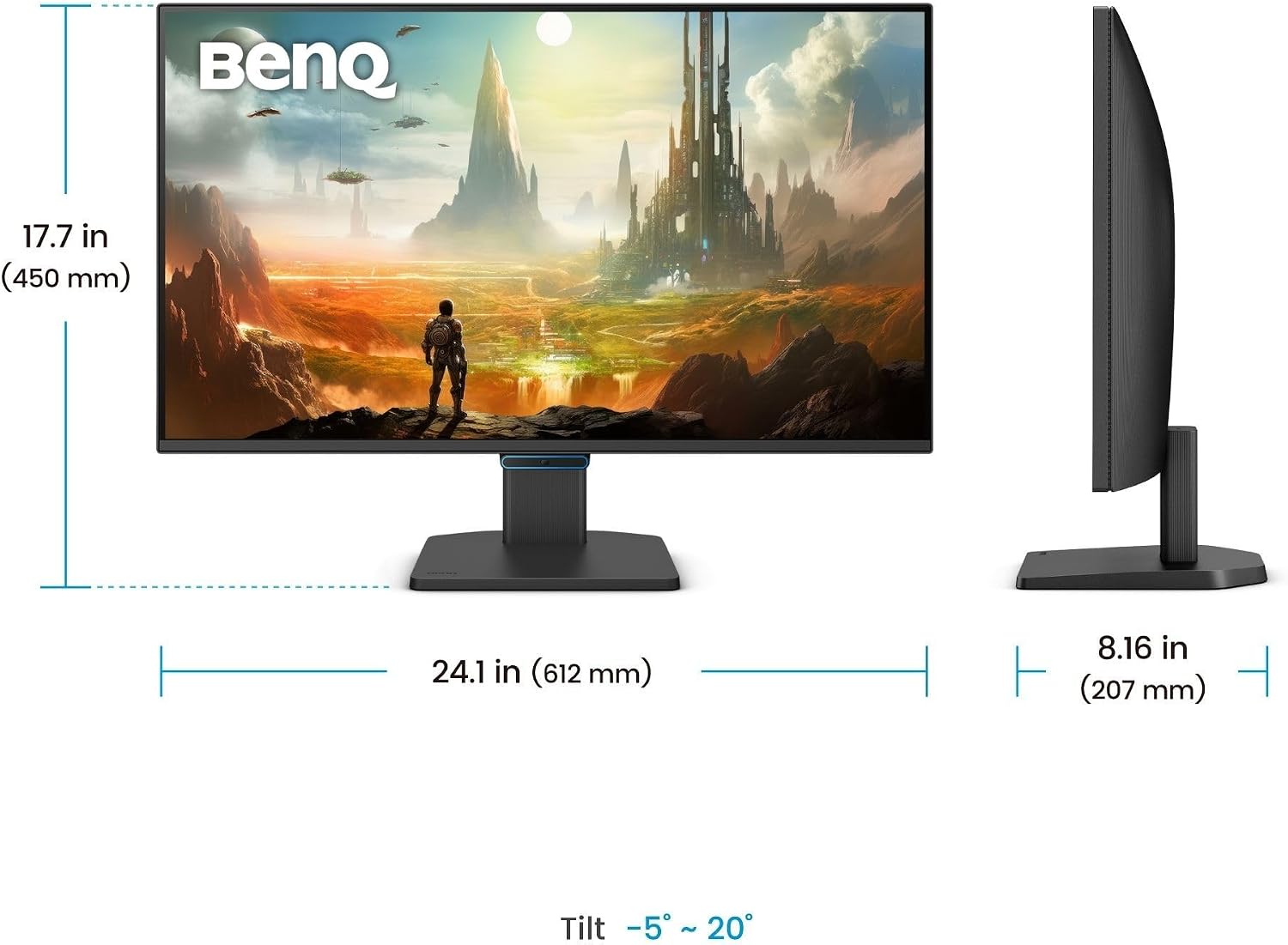 Thumbnail 6 de BenQ GW2790CE 27" 1080p FHD IPS Eye-Care Monitor with USB-C
