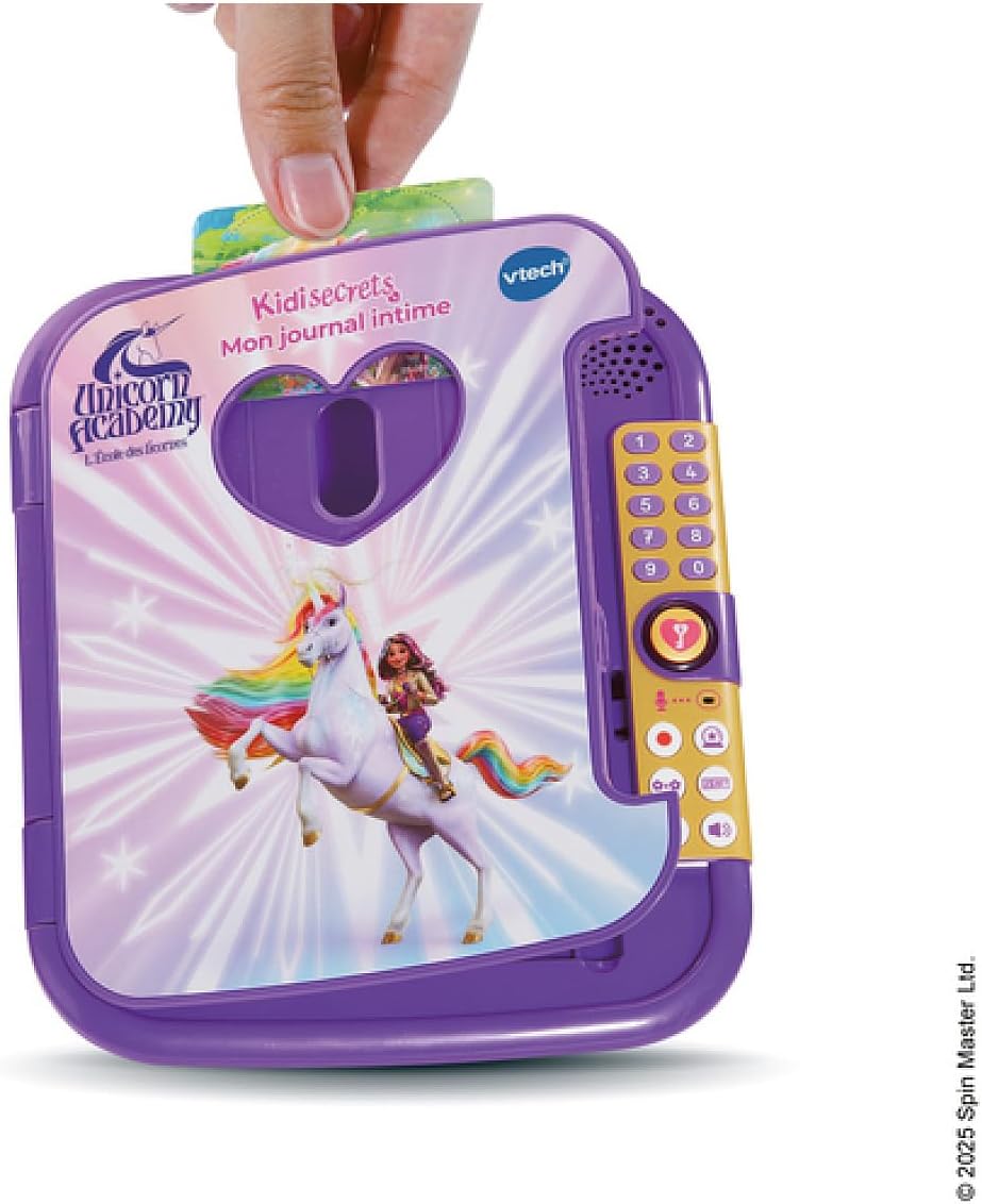 Thumbnail 2 de VTech KidiSecrets Mon Journal Intime L’École des Licornes — journal électronique à code 4 chiffres dès 5 ans