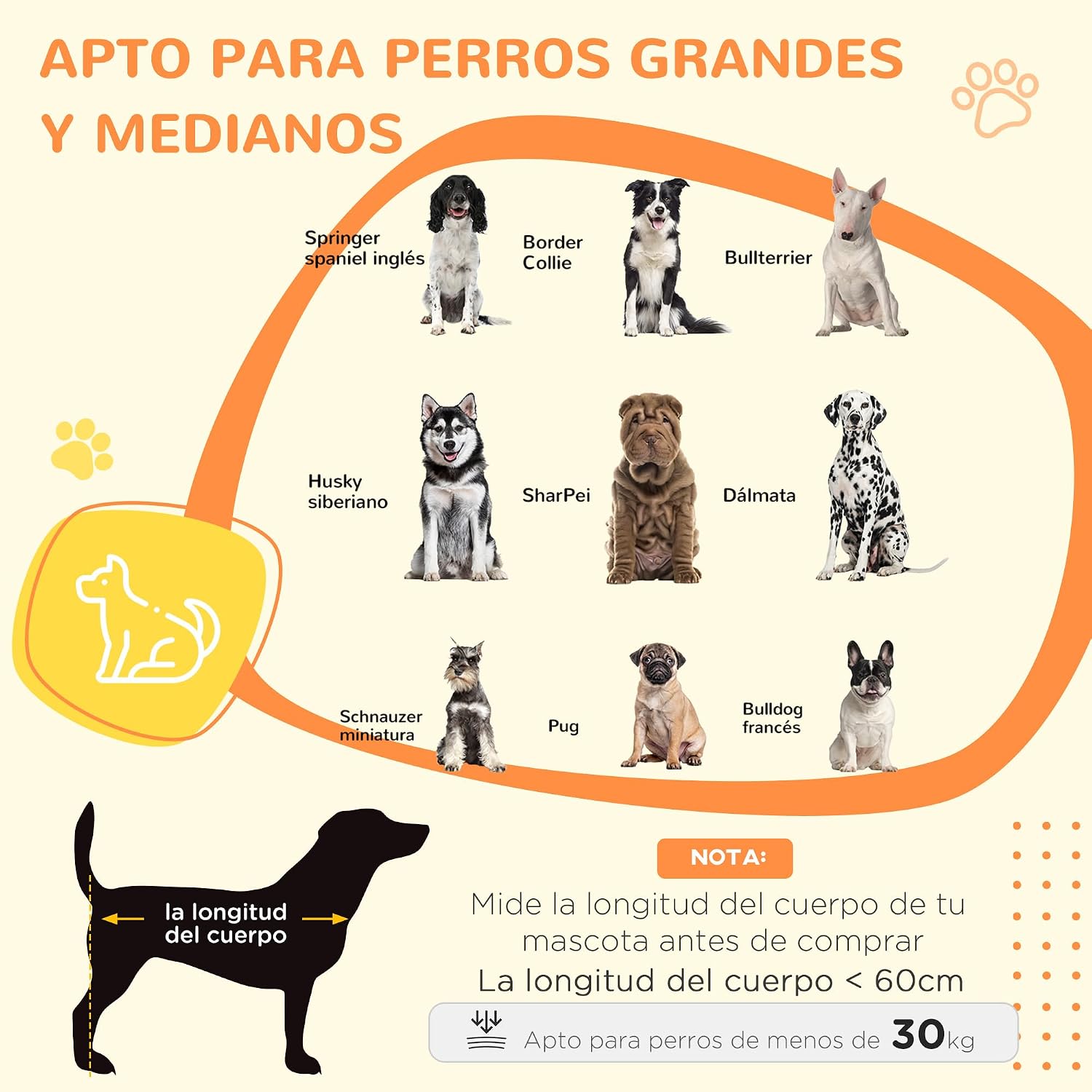 Thumbnail 2 de PawHut Jaula para Perros Grandes 94x60x71,5 cm