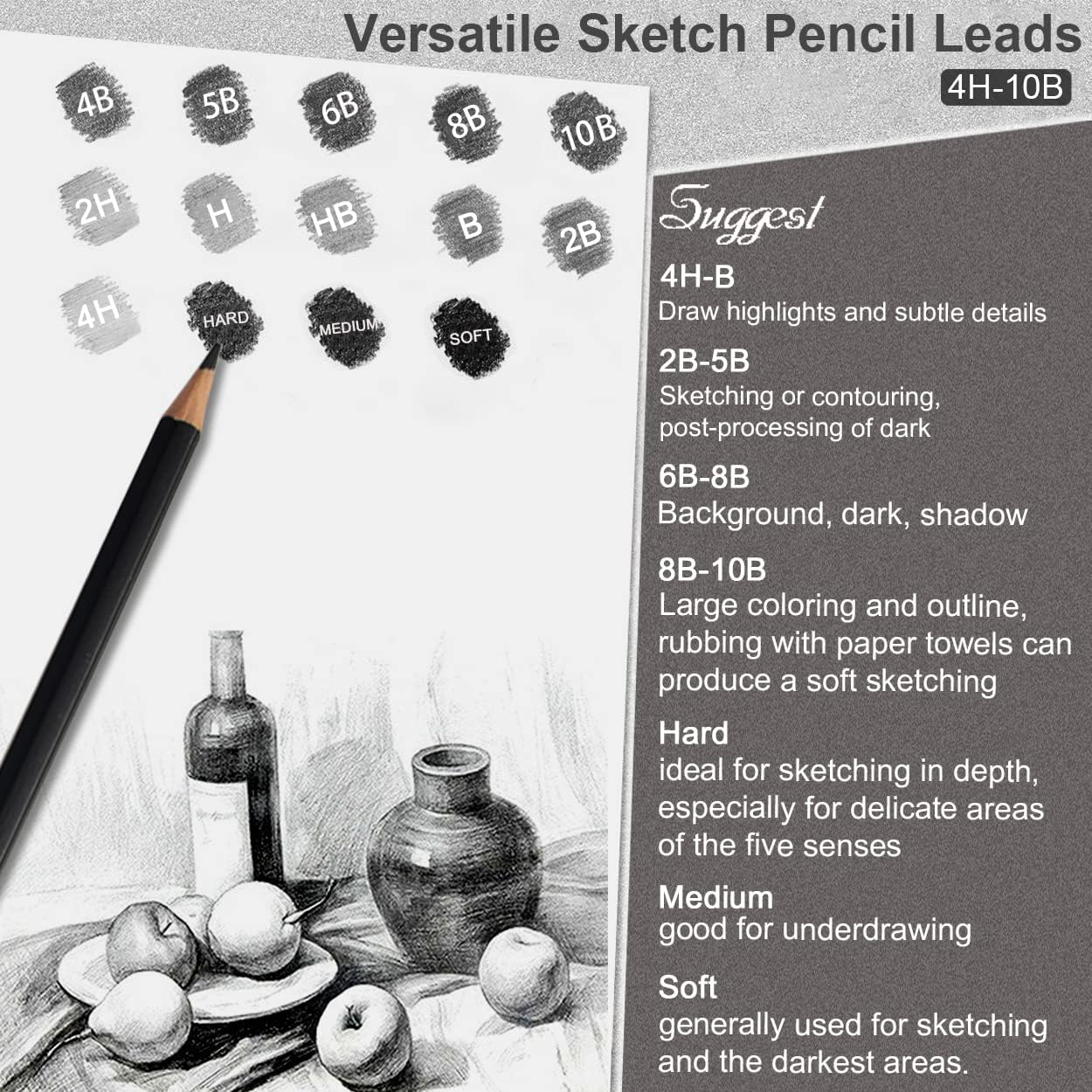 Thumbnail 2 de Surcotto Bleistift Set 21 Bleistifte