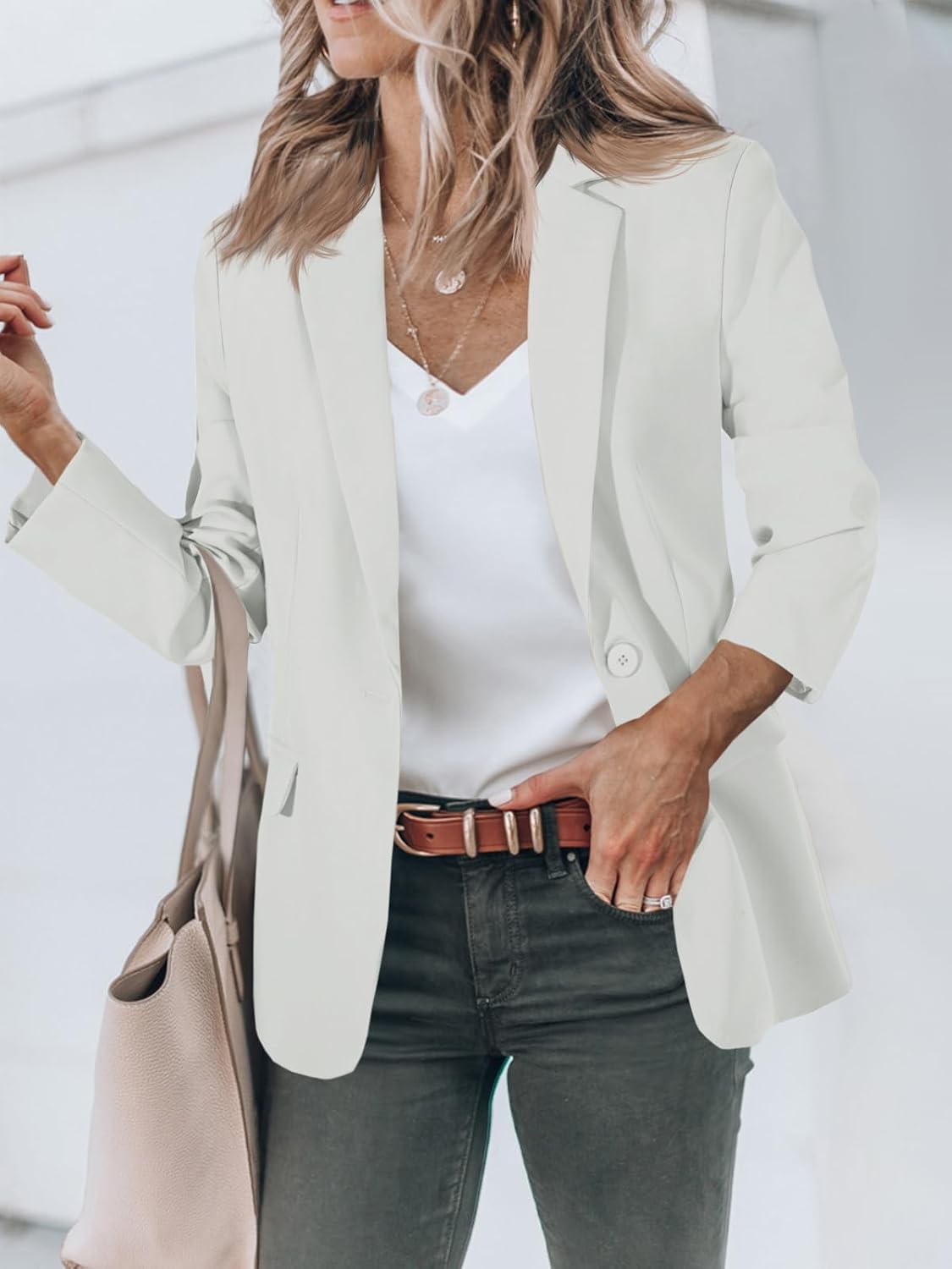 Detalle 2 de Cicy Bell Womens Casual Blazer for Work