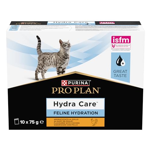 Detalle de PURINA PRO PLAN Hydra Care Per Idratazione Gatti Adulti, 10 Bustine da 75g