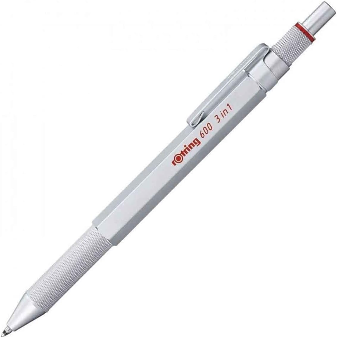 Detalle de rOtring 600 3‑in‑1 multicolour pen with 0.5mm pencil 🖊
