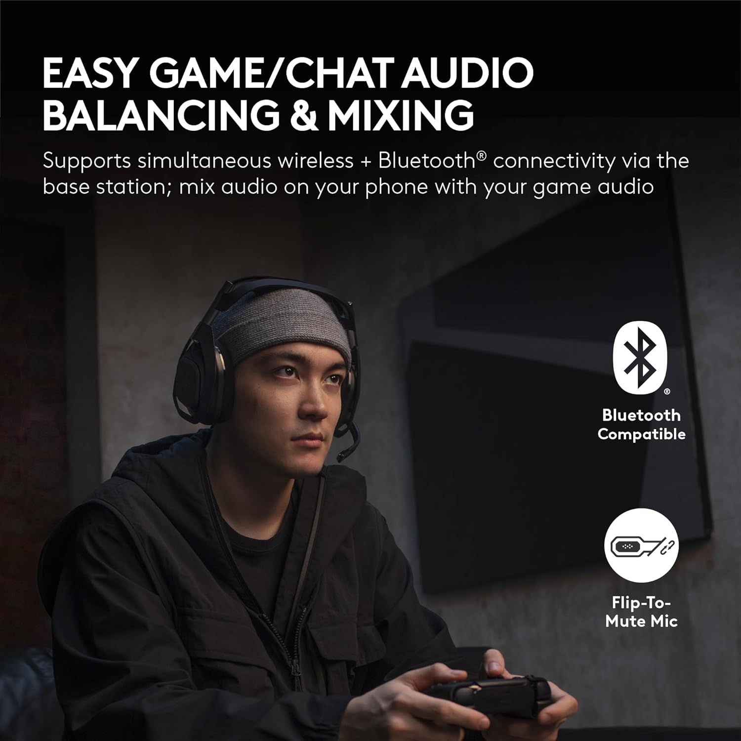 Detalle 2 de Logitech G Astro A50 X (939-002126) Wireless Gaming Headset with PLAYSYNC