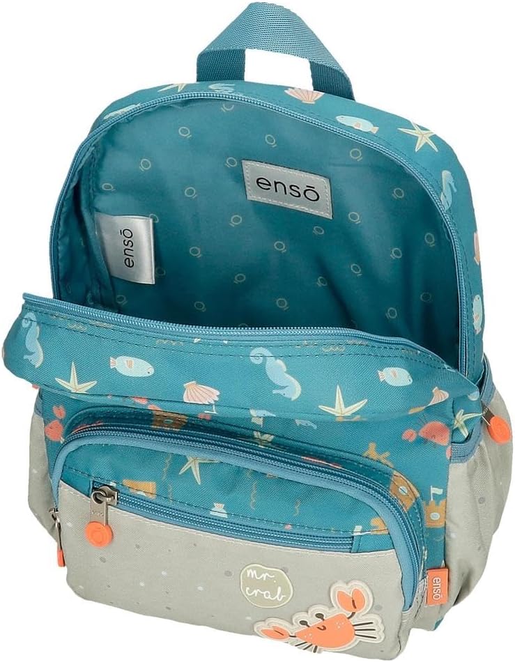Detalle 2 de Enso Mr Crab mochila infantil 23x28x10 cm