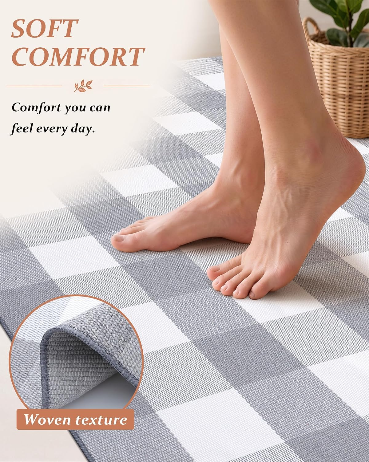 Detalle 2 de Grandaily Outdoor Cotton Rug 2'4" x 3'7