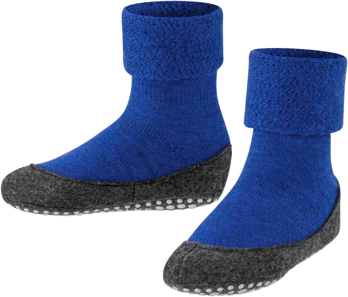 Detalle de FALKE Unisex Kids Cosyshoe Slipper Socks with Anti-Slip Nubs and Merino Wool