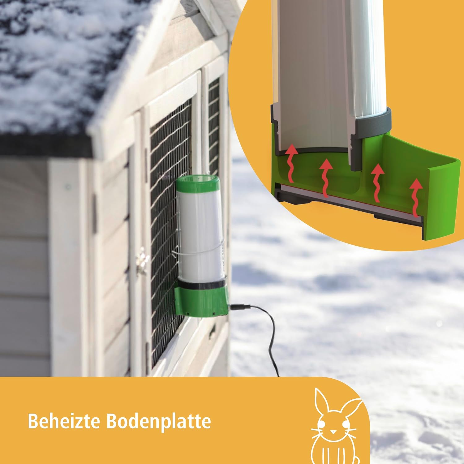 Thumbnail 2 de Kerbl Pet beheizbare Kleintiertränke NoFrost Superior 2.0 (grün) – frostfrei bis -20 °C