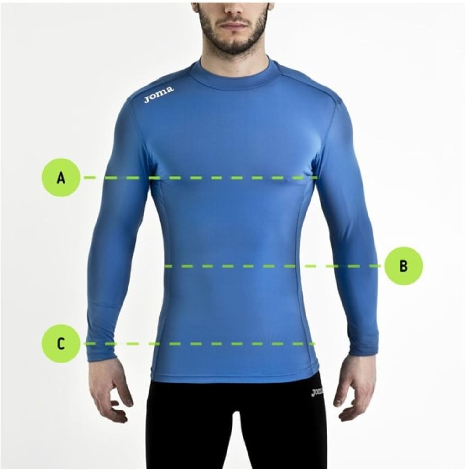 Thumbnail 5 de T-shirt de sport Joma pour homme à manches courtes, séchage rapide et respirant (tailles 6XS à 3XL)