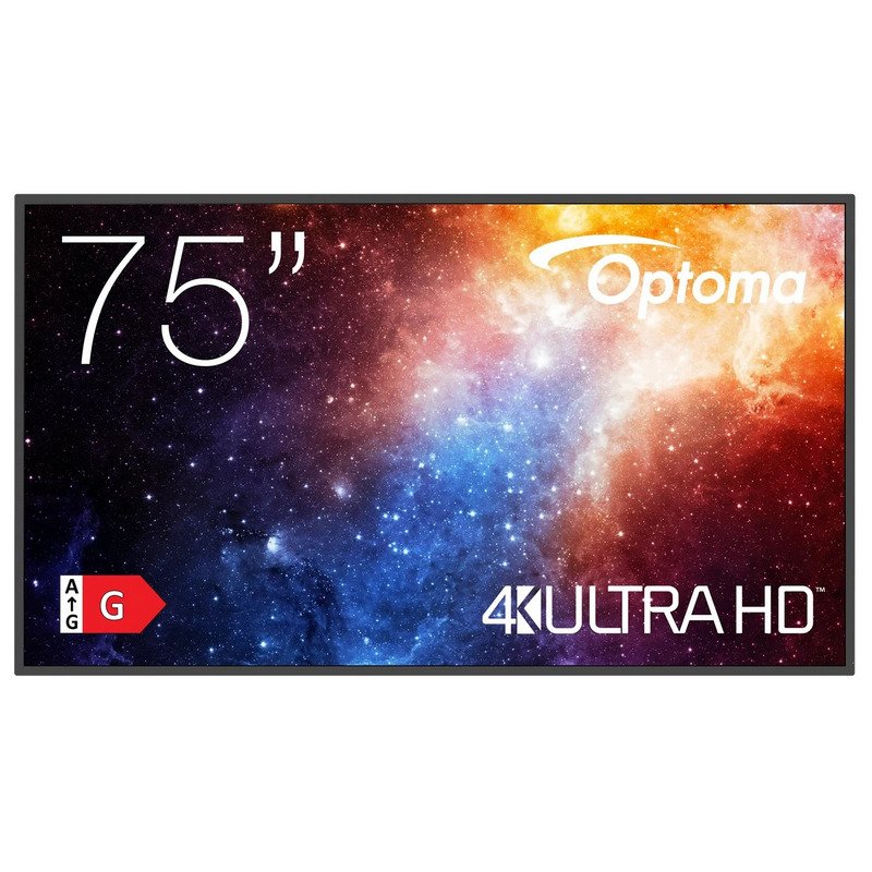 Detalle de Optoma N3751K 75" Pantalla profesional LED UltraHD 4K: ficha de compra