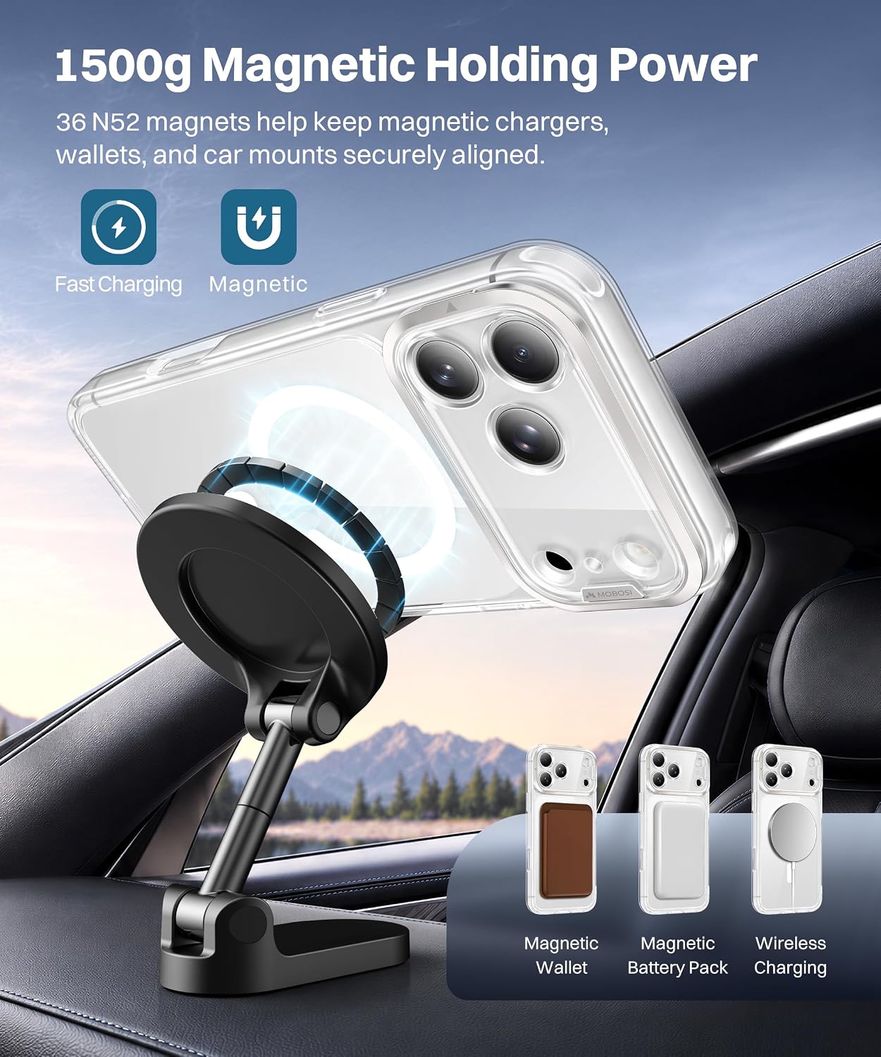 Detalle 2 de MOBOSI iPhone 18 Pro Max Case