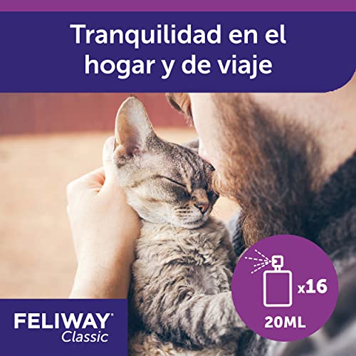 Detalle 2 de FELIWAY Classic Spray 20ml feromonas calmantes
