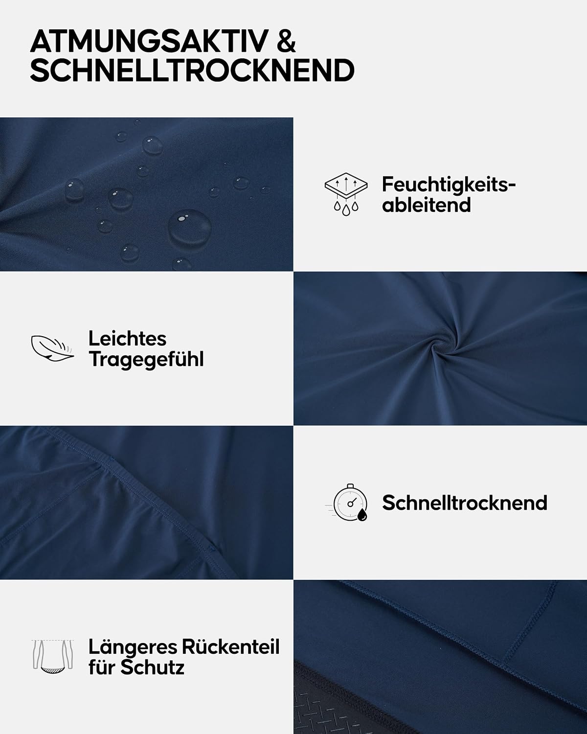 Detalle de DANISH ENDURANCE Radtrikot Langarm mit 30 °C