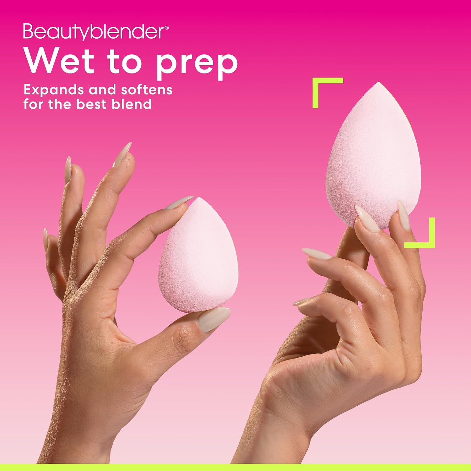 Detalle de Beauty Blender - Spugna trucco per fondot Nitro liquidi, polveri e creme – vegan, cruelty free, Made in USA