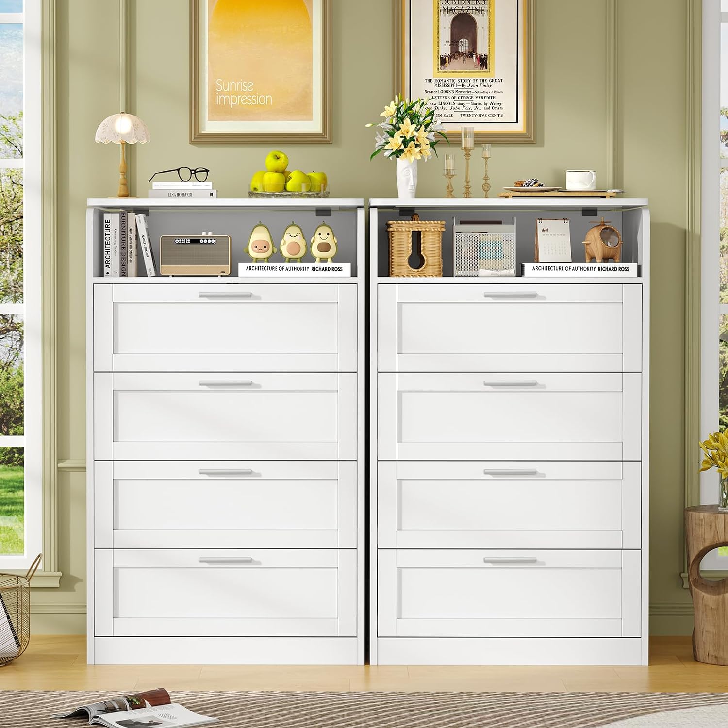 Thumbnail 5 de TEENFON Dresser with 4 Drawers