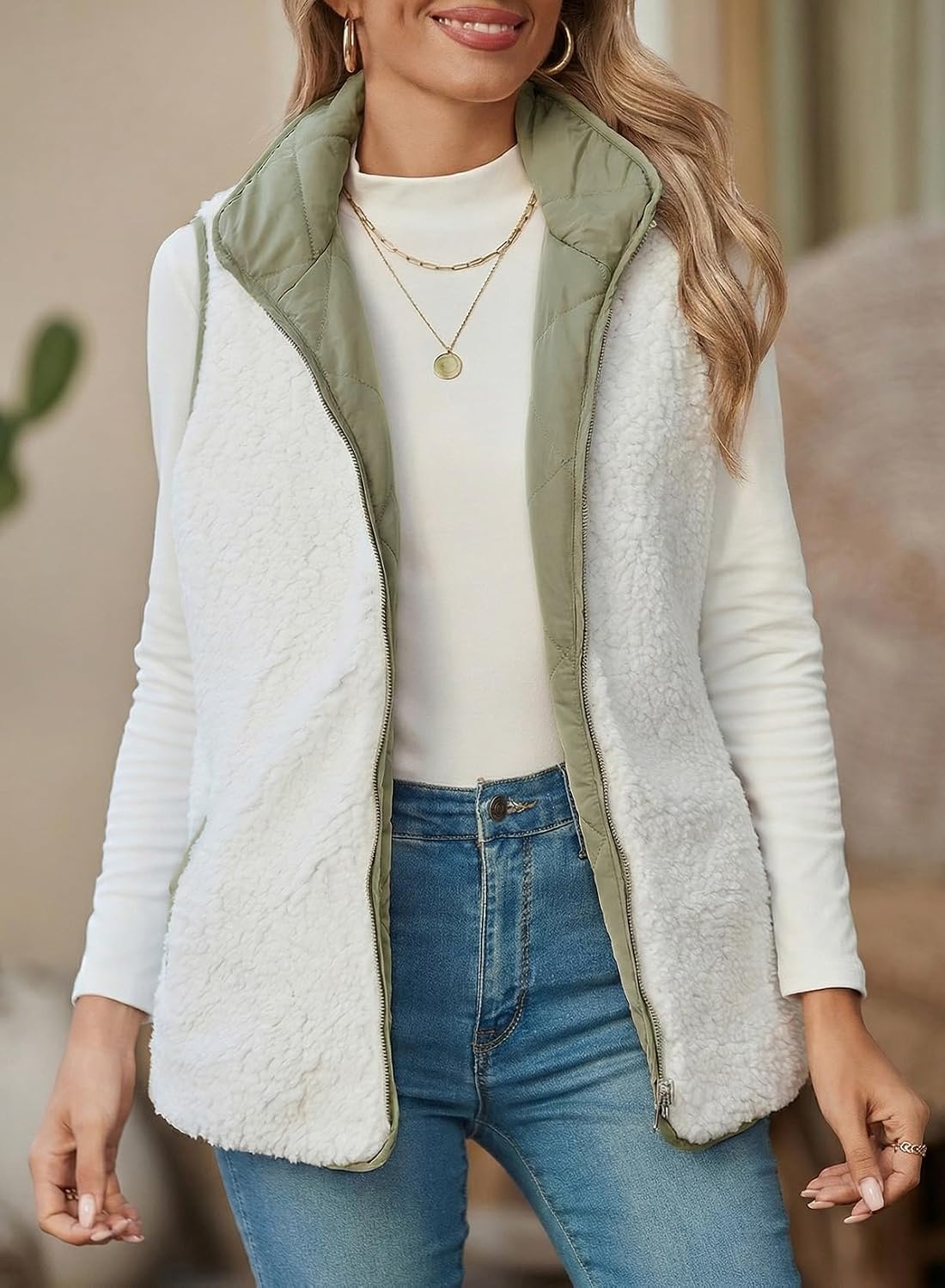 Detalle 2 de SHEWIN Women's Fleece Vest