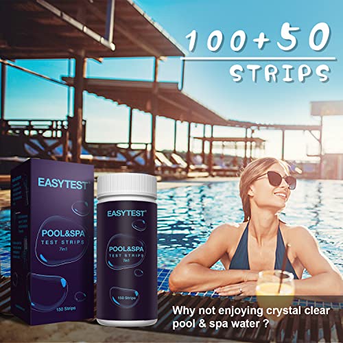 Detalle 2 de EASYTEST 150 Tiras Prueba Agua Spa 7 en 1