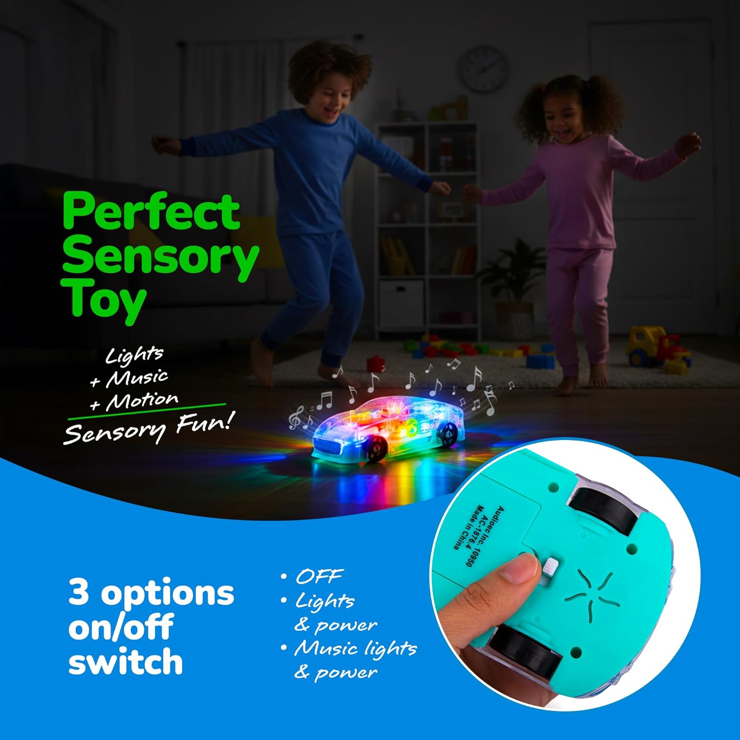 Detalle de ArtCreativity Light Up Car 1PC
