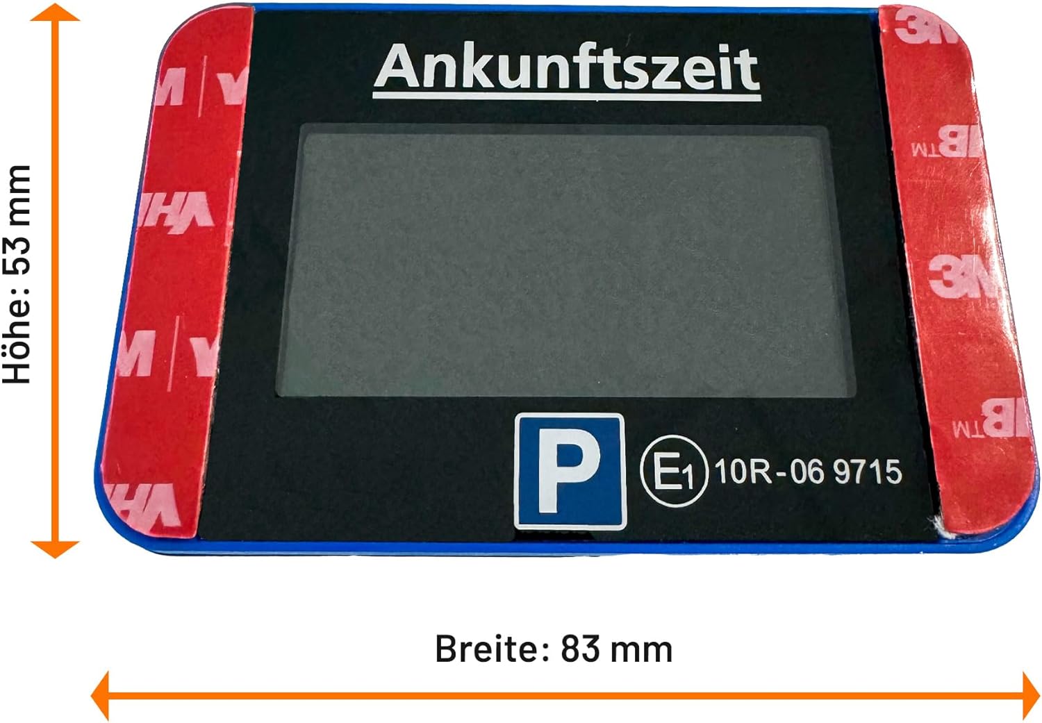 Thumbnail 1 de dnt Elektronische Parkscheibe ParkScreen (KBA-zugelassen) – Bewegungssensor & LC-Display